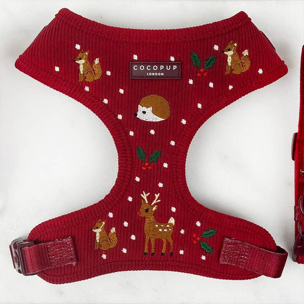 Harnais Holly Jolly Trails · Cocopup London â PrĂ©commande NoĂ«l