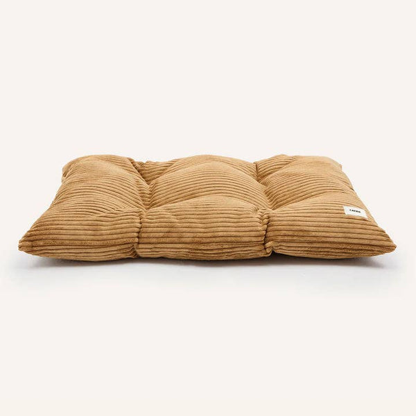 Bela â coussin velours moutarde · CAFIDE â PrĂ©commande NoĂ«l
