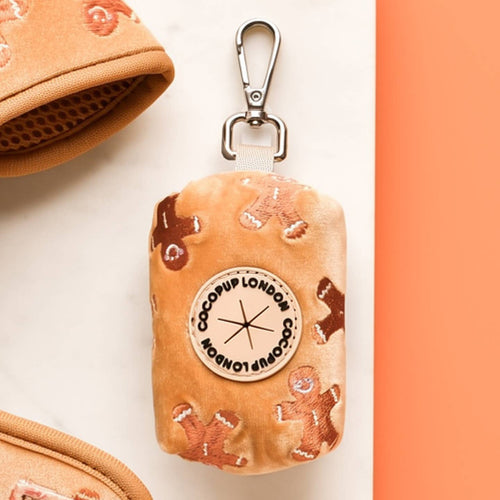 Porte-sacs velours Gingerbread Treats · Cocopup London â PrĂ©commande NoĂ«l