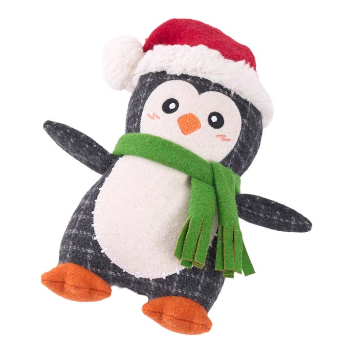 ecoZippy Holiday Cotton Cuddler - Penguin · ZippyPaws â PrĂ©commande NoĂ«l