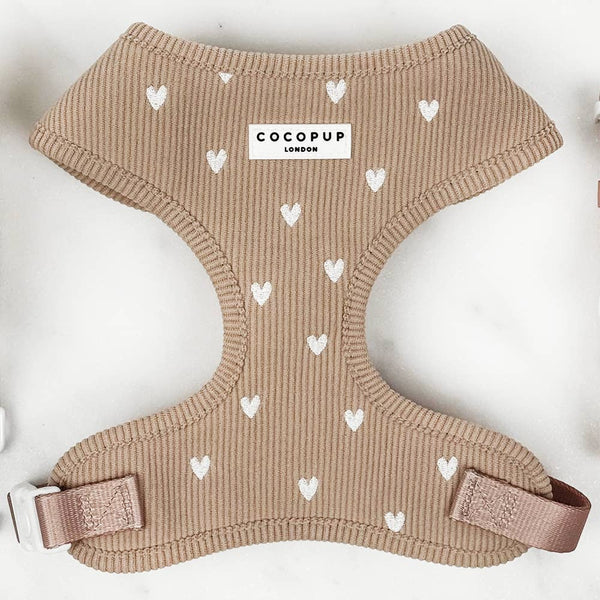 Harnais Chai Hearts · Cocopup London â PrĂ©commande NoĂ«l