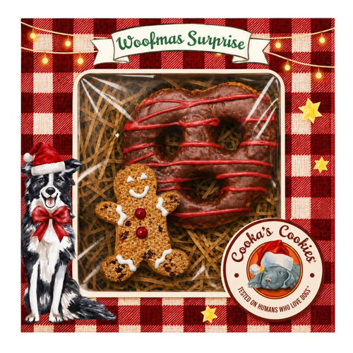 Coffret Surprise Woofmas â 2 biscuits · Cooka's Cookies â PrĂ©commande NoĂ«l