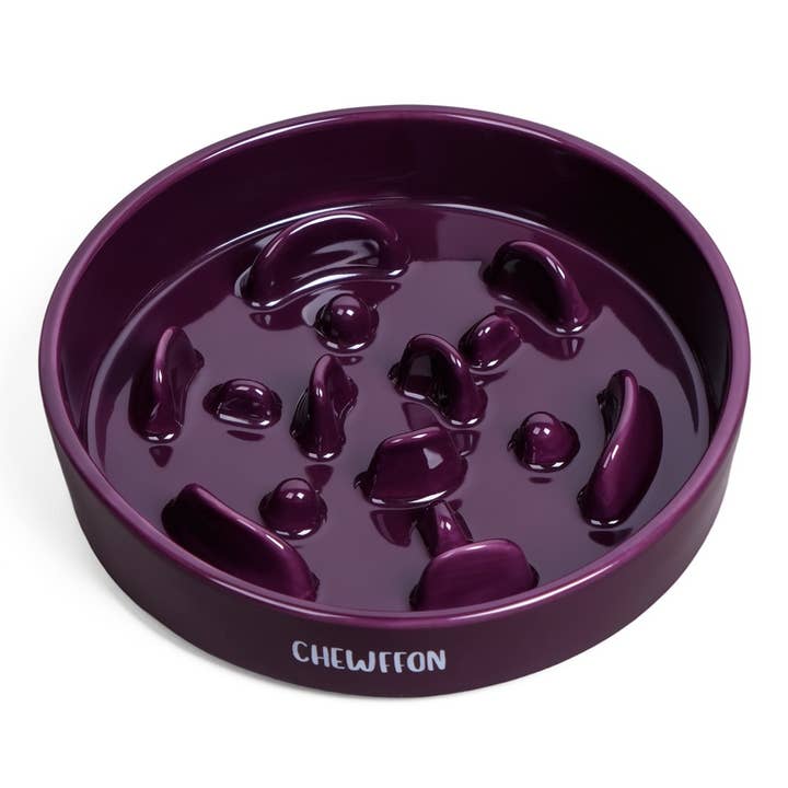 Labyrinthe violet â gamelle en cĂ©ramique · CHEWFFON â PrĂ©commande NoĂ«l