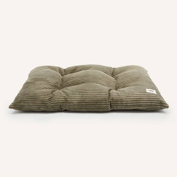 Bela â coussin velours cĂŽtelĂ© vert · CAFIDE â PrĂ©commande NoĂ«l
