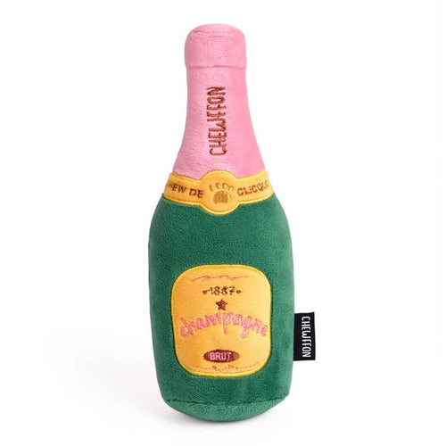 Champagne â bouteille en peluche · CHEWFFON â PrĂ©commande NoĂ«l