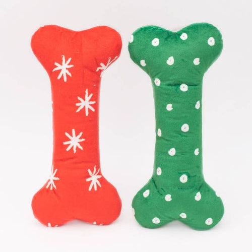 Holiday Patterned Bones - Large 2-Pack · ZippyPaws â PrĂ©commande NoĂ«l