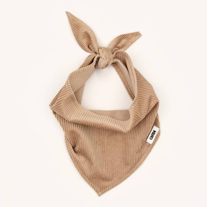 CrĂšme â bandana velours beige â XS · CAFIDE â PrĂ©commande NoĂ«l