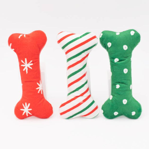 Holiday Patterned Bones - Regular 3-Pack · ZippyPaws â PrĂ©commande NoĂ«l