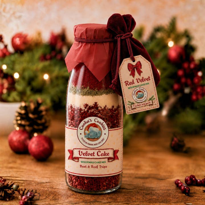 Red Velvet â prĂ©paration pour gĂąteau de NoĂ«l · Cooka's Cookies â PrĂ©commande NoĂ«l