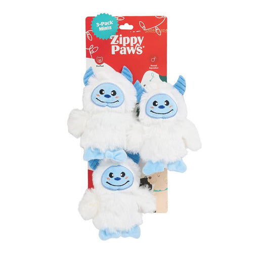 Pack de 3 Holiday Miniz - Yeti · ZippyPaws â PrĂ©commande NoĂ«l