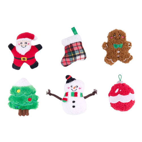 Miniz 6-Pack - Holiday Cheer · ZippyPaws â PrĂ©commande NoĂ«l