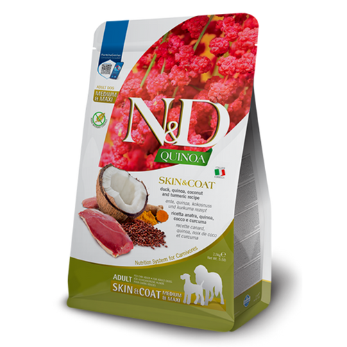Farmina N&D Quinoa canard skin and coat 7KG