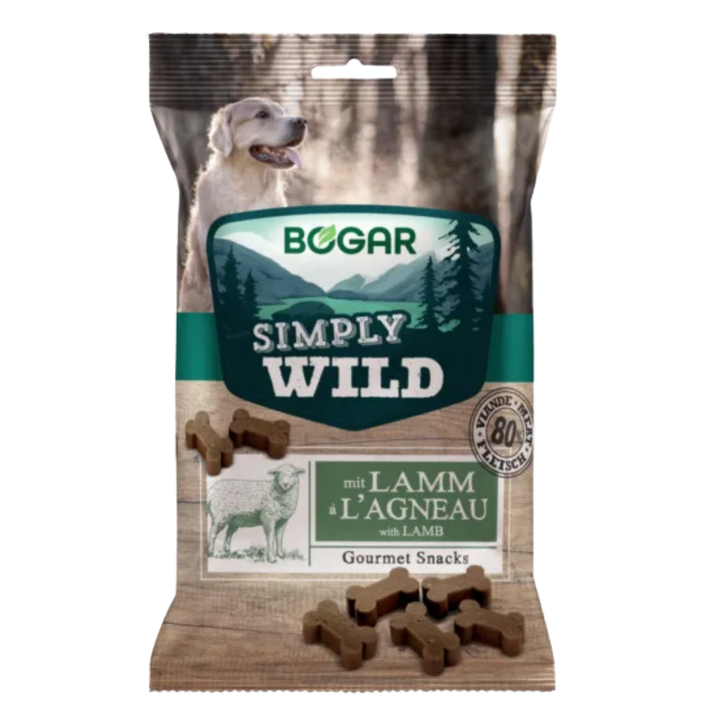 Simply wild Agneau 100G