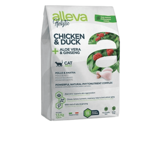 Alleva holistic adulte poulet canard