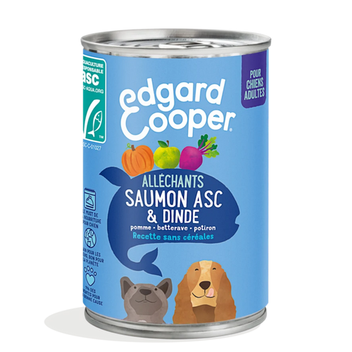 Edgard & Cooper Saumon et dinde - 400G
