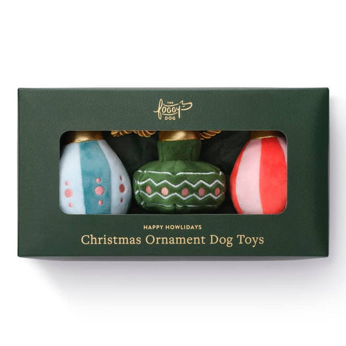 Coffret Ornements de NoĂ«l â 3 jouets · The Foggy Dog â PrĂ©commande NoĂ«l