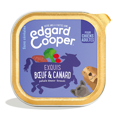 Edgard & Cooper barquette boeuf canard