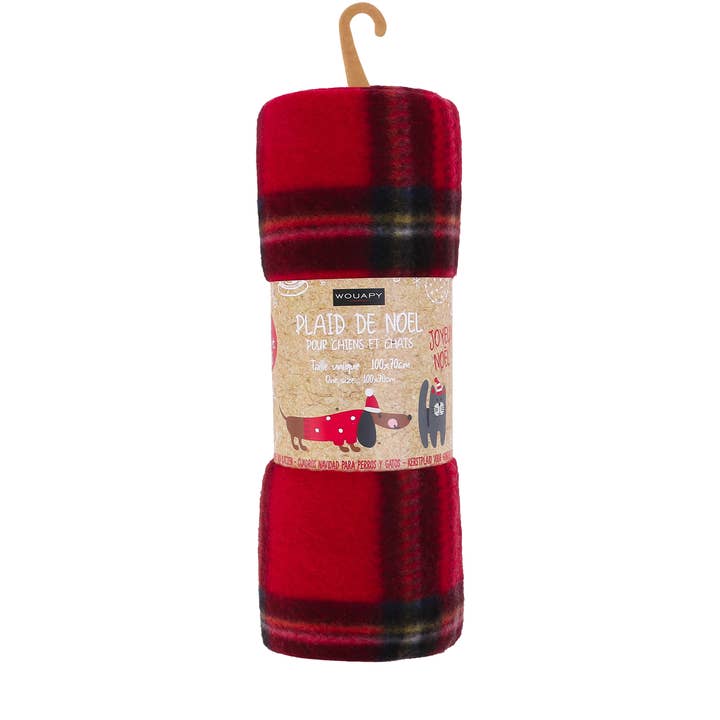 Plaid de NoĂ«l â 100 Ă 70 cm · Wouapy â PrĂ©commande NoĂ«l