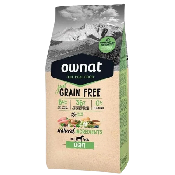 Ownat just grain free light 12KG