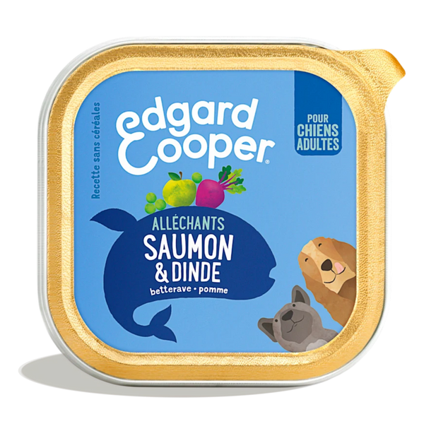 Edgard & Cooper barquette saumon sauvage