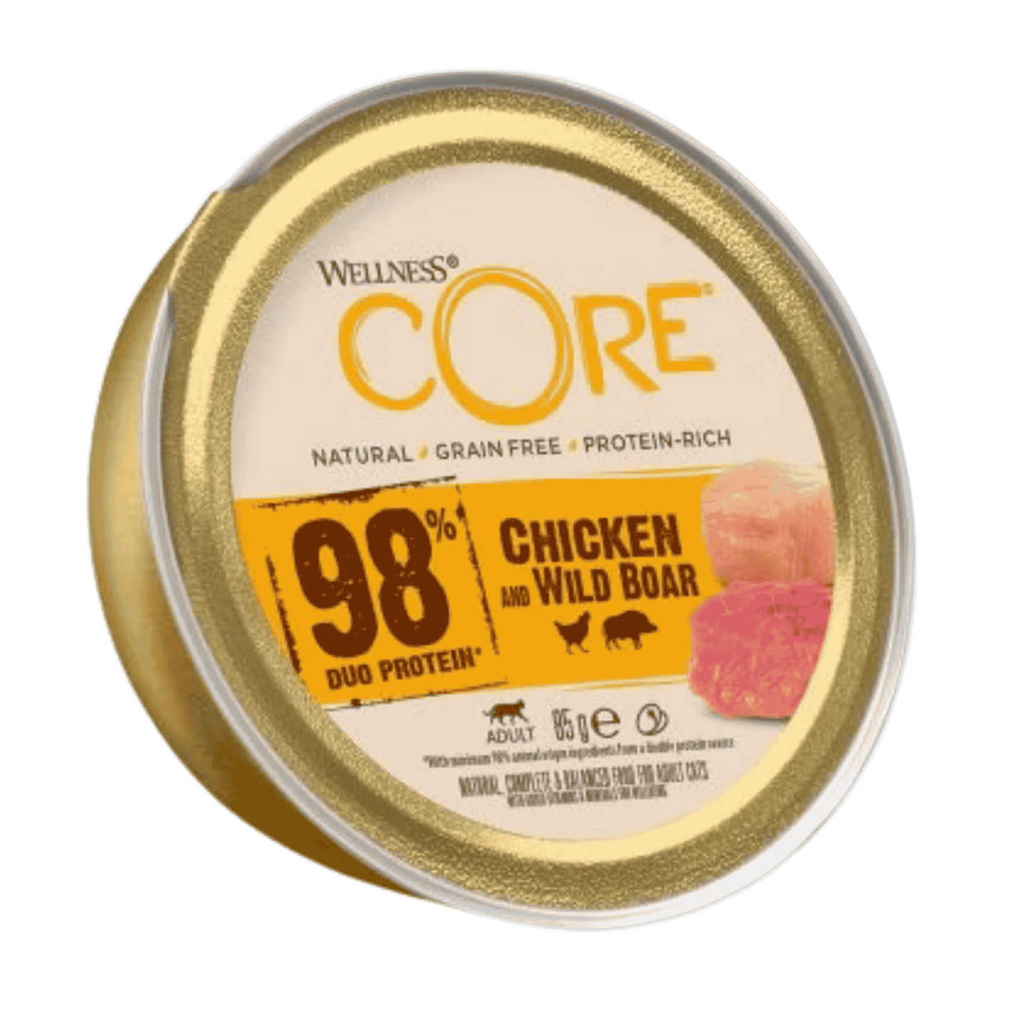 WellnessCore 98% Poulet sanglier 85G