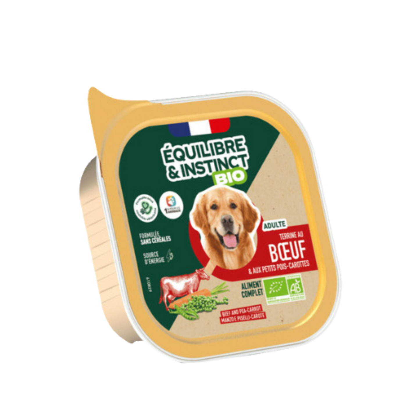 Terrine boeuf equilibre & instinct 300G