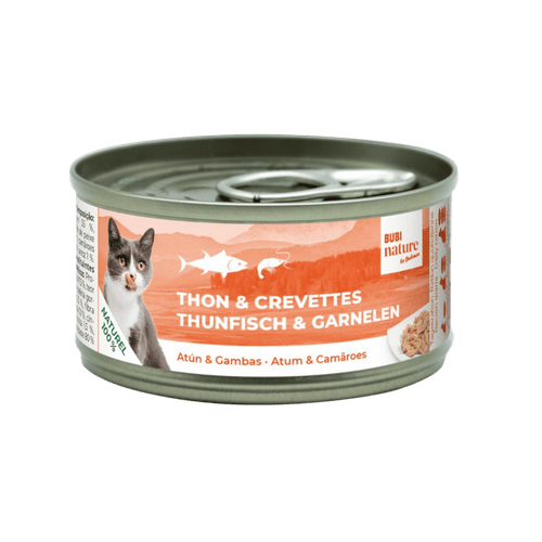 Bubi nature thon crevettes -70G