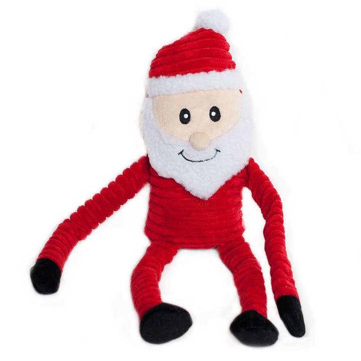 Holiday Crinkle - Santa - Large · ZippyPaws — Précommande Noël