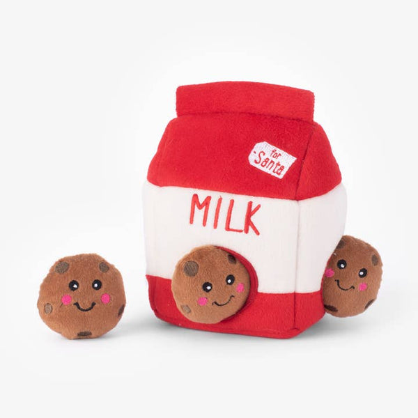 Holiday Zippy Burrow - Santa's Milk and Cookies · ZippyPaws — Précommande Noël