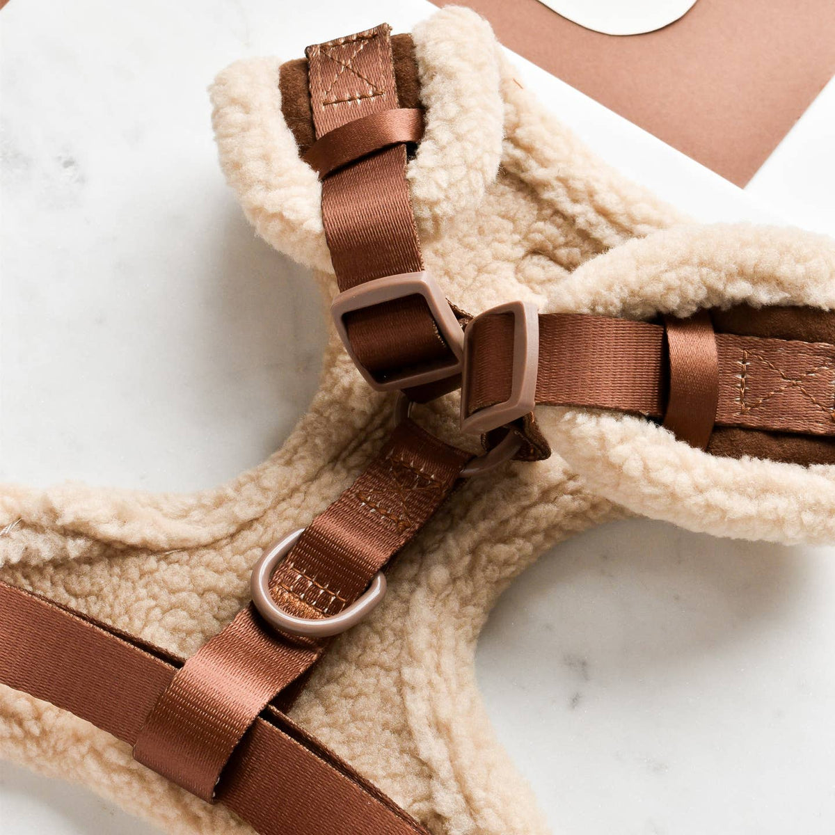 Harnais Aviator brun · Cocopup London — Précommande Noël