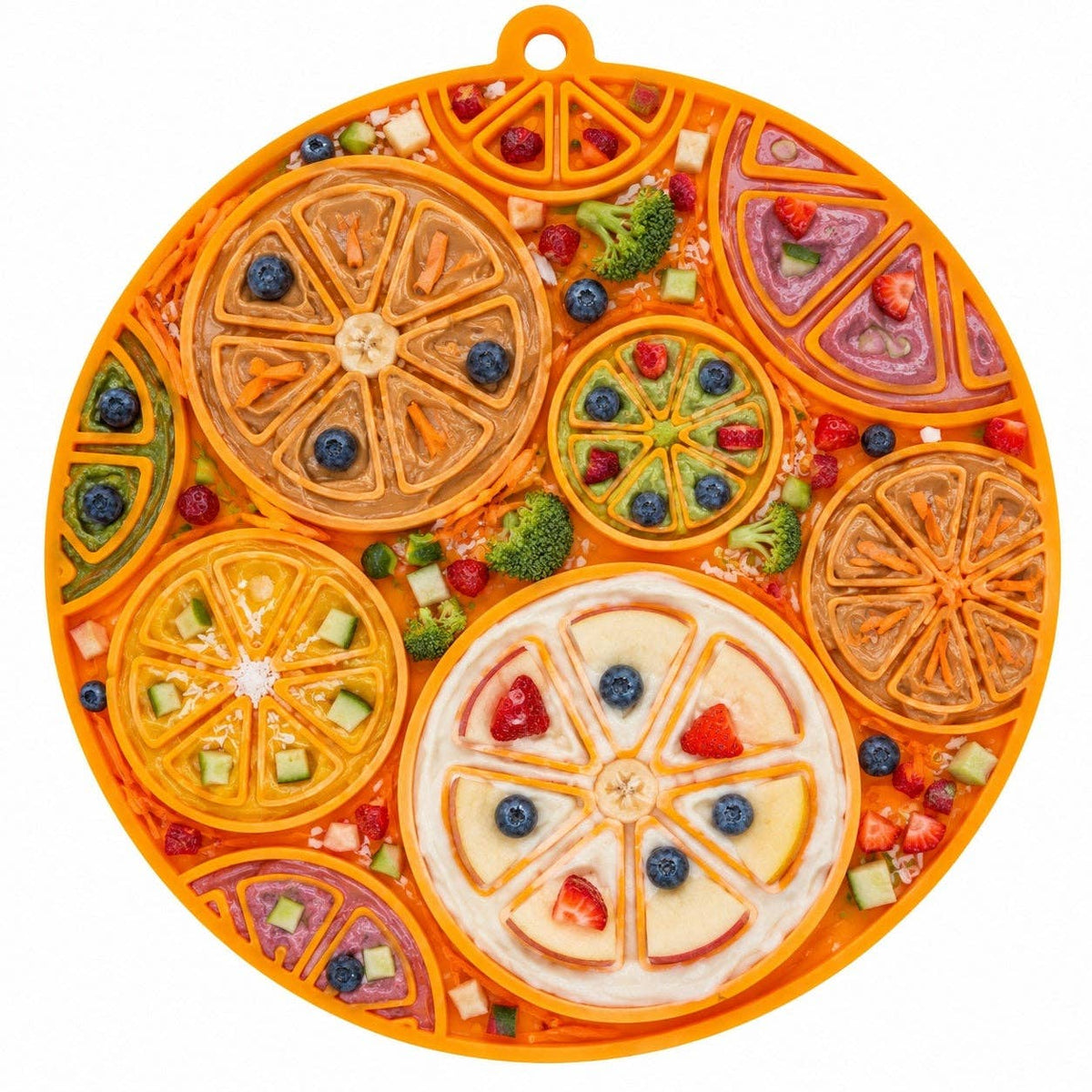 Citrus eMat — tapis à lécher vert citron · SodaPup — Précommande Noël