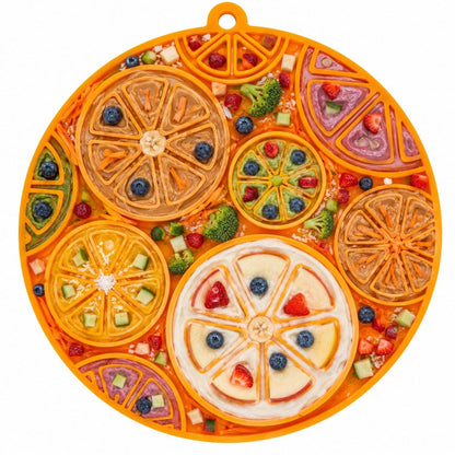 Citrus eMat — tapis à lécher vert citron · SodaPup — Précommande Noël