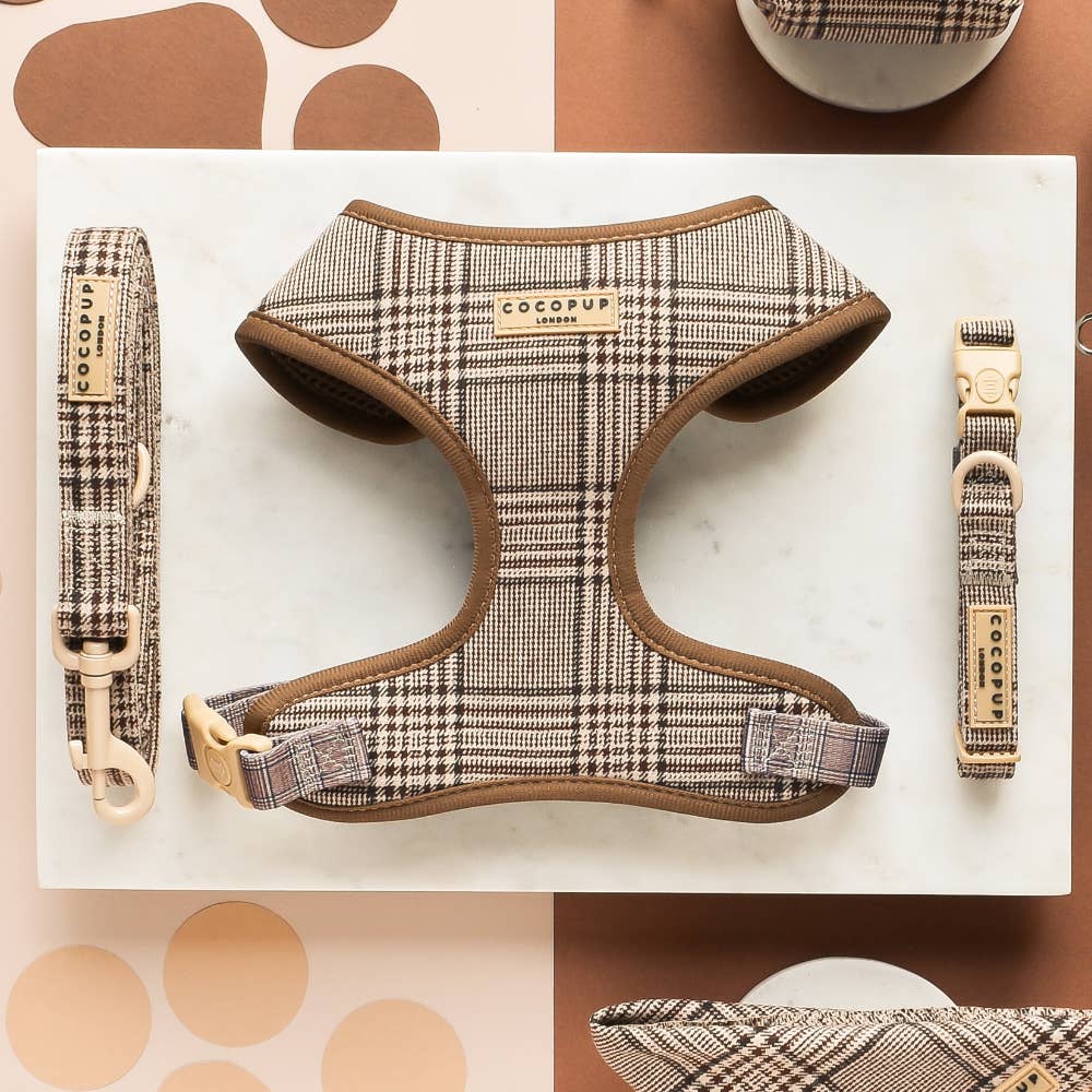 Harnais Pup Plaid · Cocopup London — Précommande Noël
