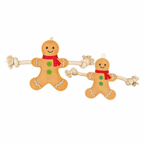 Bonhomme pain d’épices — jouet en daim · Funny Zoo — Précommande Noël