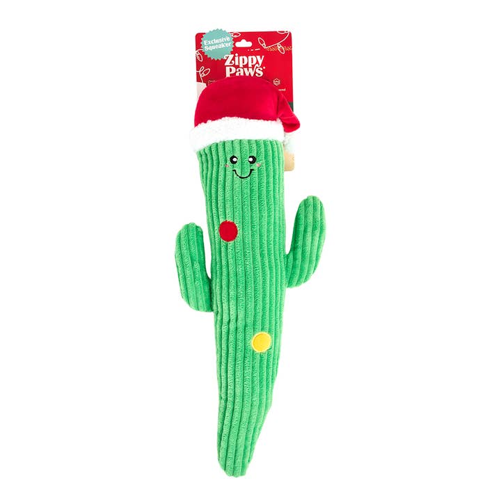 Holiday Jigglerz® - Cactus de Noël · ZippyPaws — Précommande Noël