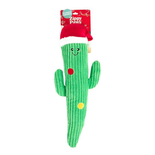 Holiday Jigglerz® - Cactus de Noël · ZippyPaws — Précommande Noël