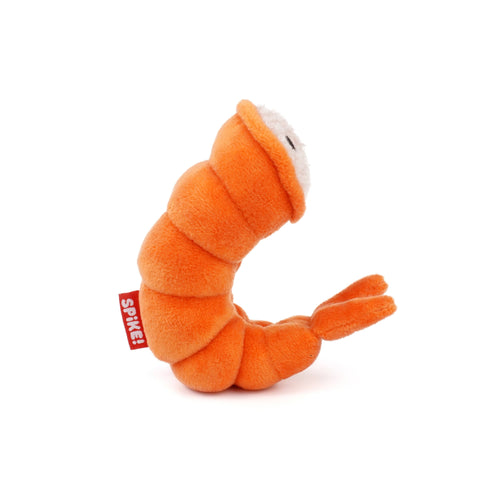 Peluche crevette Kawaii pour chien