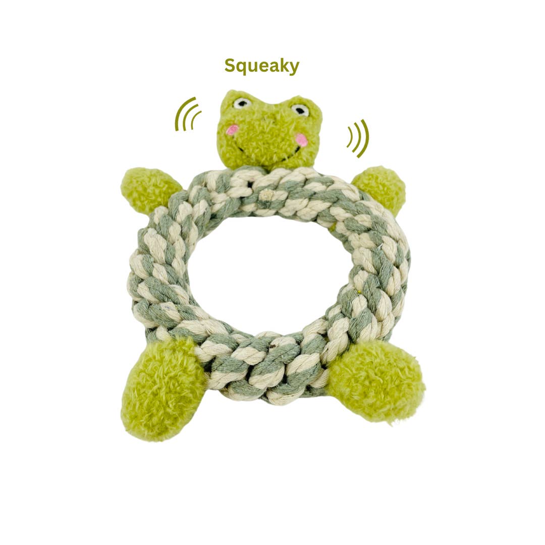 Donut — peluche et corde en macramé · Monli — Précommande Noël
