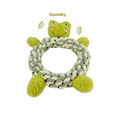 Donut — peluche et corde en macramé · Monli — Précommande Noël