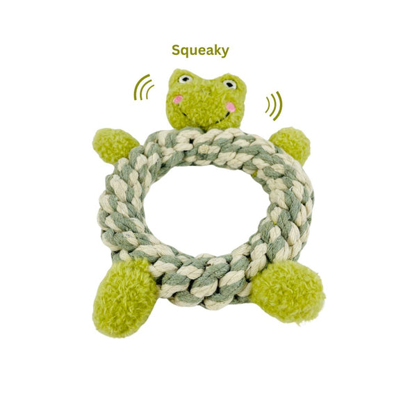 Donut — peluche et corde en macramé · Monli — Précommande Noël