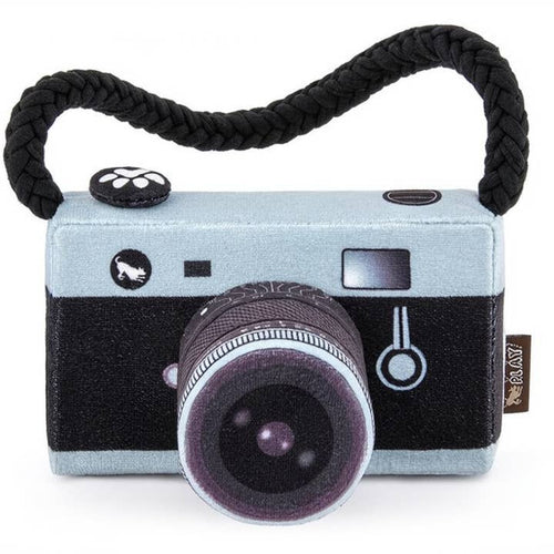 Globetrotter — appareil photo en peluche · P.L.A.Y. — Précommande Noël