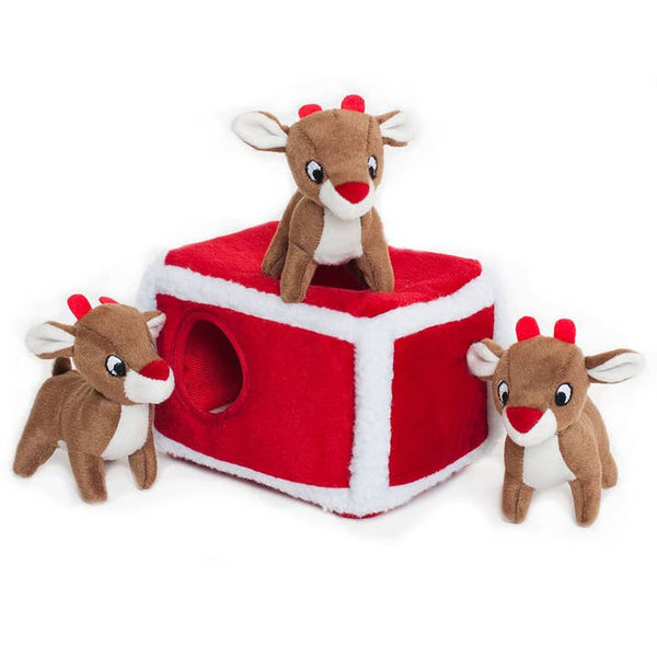 Holiday Zippy Burrow - Reindeer Pen · ZippyPaws — Précommande Noël