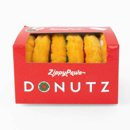 Holiday Mini Donutz - Gift Box (6-pack) · ZippyPaws — Précommande Noël