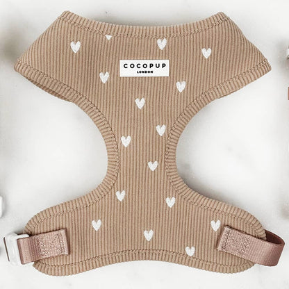 Harnais Chai Hearts · Cocopup London — Précommande Noël