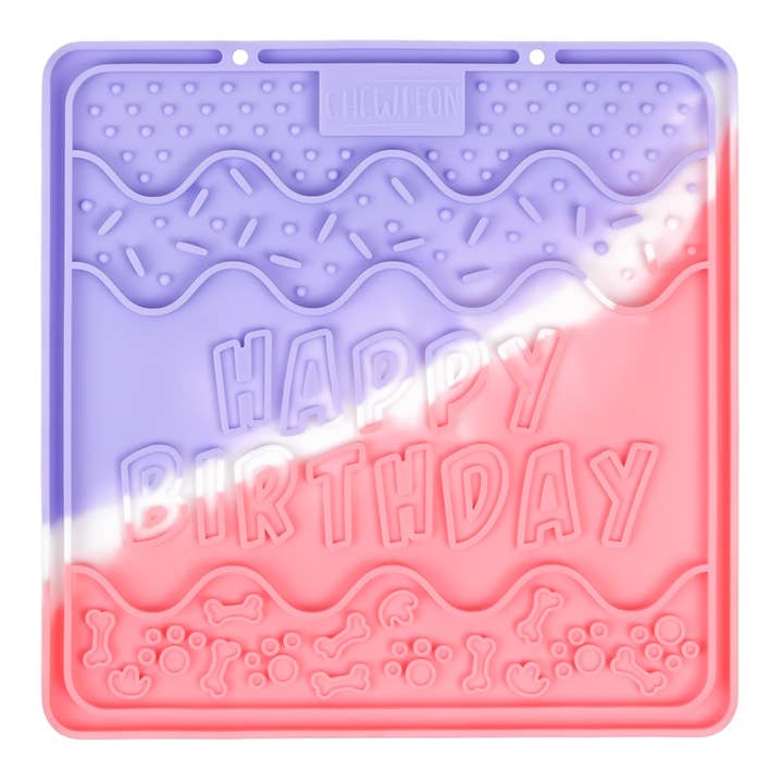 Birthday Lavender — tapis à lécher · CHEWFFON — Précommande Noël