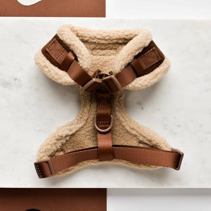 Harnais Aviator brun · Cocopup London — Précommande Noël