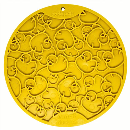 Rubber Duckies eMat — tapis à lécher · SodaPup — Précommande Noël
