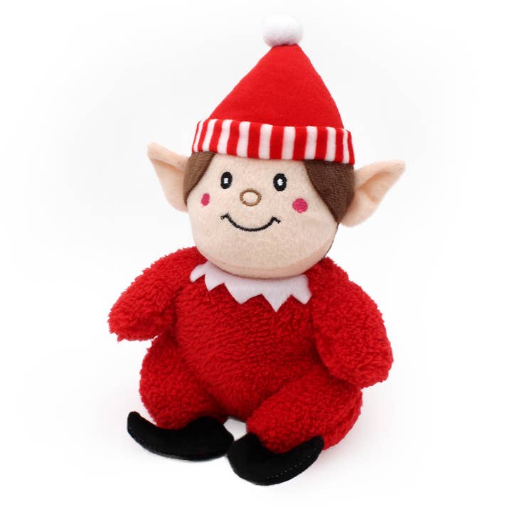 Holiday Cheeky Chumz - Red Elf · ZippyPaws — Précommande Noël