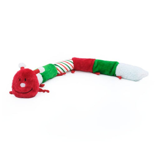 Christmas Caterpillar - Deluxe - Holiday Dog Toy · ZippyPaws — Précommande Noël
