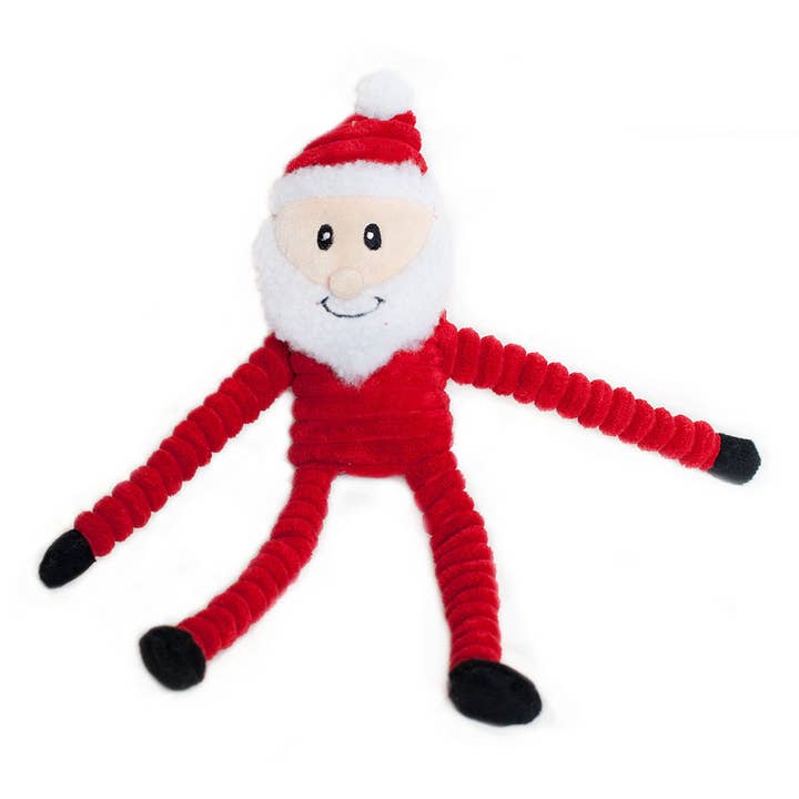 Holiday Crinkle - Santa Small · ZippyPaws — Précommande Noël